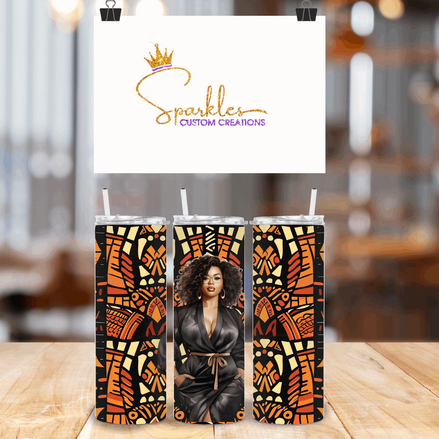 African American Business Women Tumbler