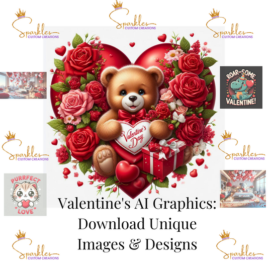 Valentine's AI Graphics: Download Unique Images & Designs